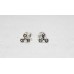 Charm Stud Earrings Sterling Silver 925 Women Men Unisex Child Girl Boy Engraved Handmade Stud22